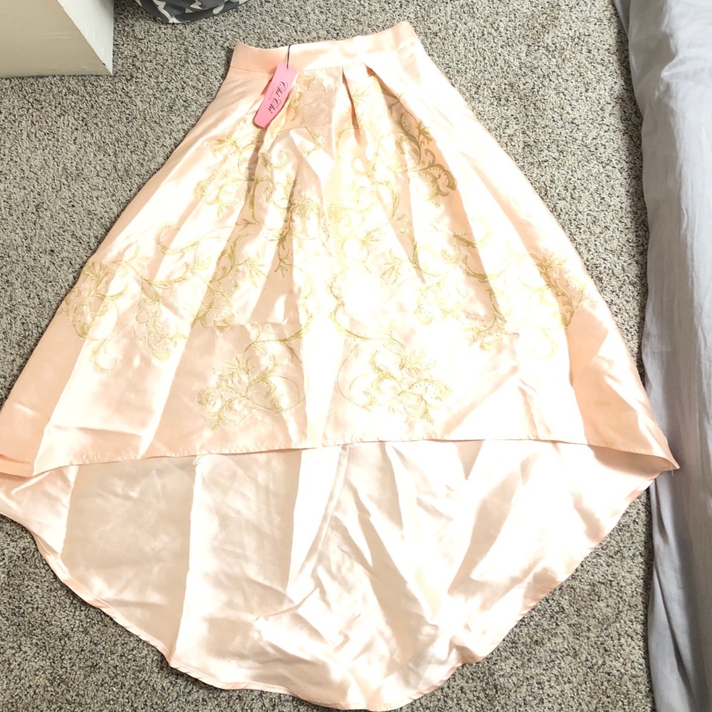 Chi chi mabel skirt - High low embroided